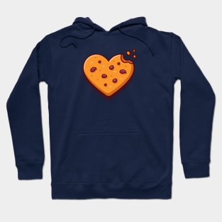 Love Chocolate Cookies Cartoon Hoodie